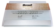 Статус Gold Certified Partner (Золотой Сертифицированный Партнер) партнерской программы Microsoft с компетенцией ISV/Software Solutions (Независимый разработчик программного обеспечения)